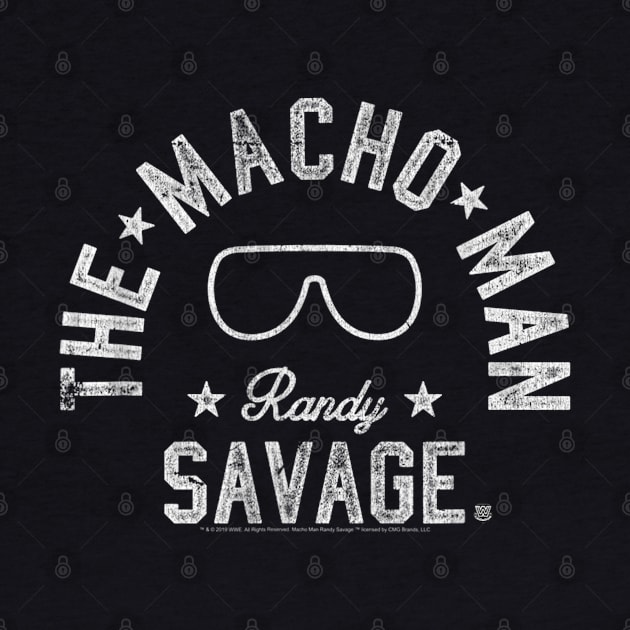 Macho Man Vintage Fight Type by Holman